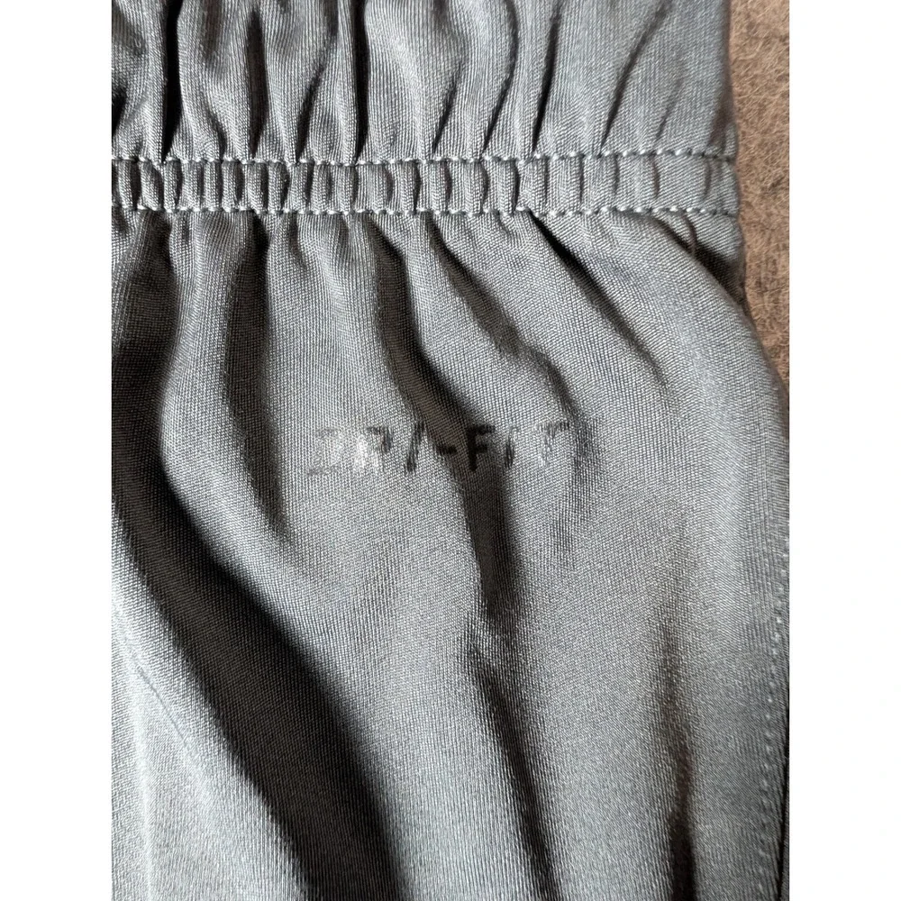 Nike Mens Dri-FIT Athletic Basketball Shorts‎ Charcoal Grey Solid 100% Polyester